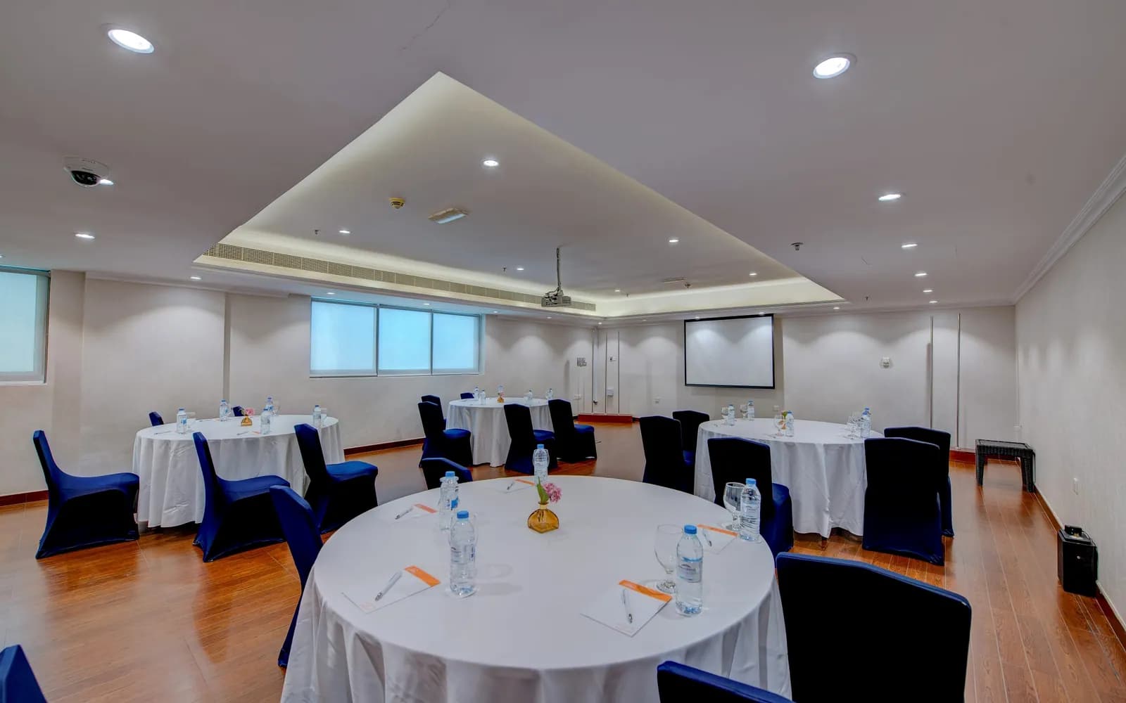 Al Muraqabat hall laid for an event
