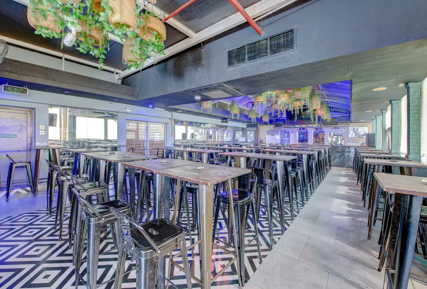 The resto-lounge and sports bar